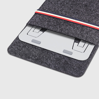 Support pour ordinateur portable pliable en aluminium de taille mince accessoire de support de tablette en métal pour cadeaux