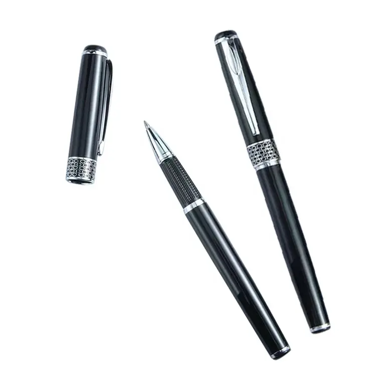 Custom Logo Luxe Pen Cadeau Set Promotionele Metalen High-End Business Rollerball Pen Geschenkdozen Voor Cadeau Souvenir