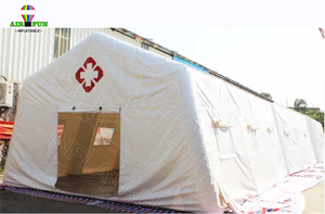 AIRFUN-Tienda de campaña inflable para alivio de desastres, tienda de rescate con aislamiento de aire, tienda de hospital de campo inundado a la venta - Product Image 4