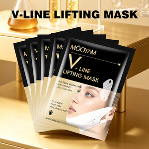 Mascarilla Facial Reafirmante V-Line de Marca Privada con Colágeno, Ácido Hialurónico y Aloe Vera 30ml, Mejora la flacidez facial - Product Image 6