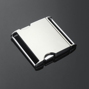 Alloy Sliding Buckle Silver Black For Bags Durable <b>Hardware</b> Accessory - Product Image 2