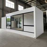Sala de Exposiciones en Contenedor de 20 pies |   Espacio de Exhibición Prefabricado para Comercios |   Interior de Color Personalizado |   Garantía de 5 Años