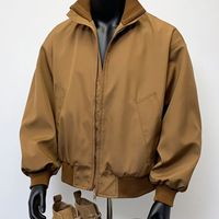 Nouvelle Veste Bomber Homme 2026 Coupe-Vent Style Universitaire Américain Vintage Légère Décontractée Vêtements de Travail Fournisseur d'Usine en Gros