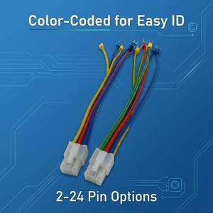 Câble de connexion Mini-Fit Jr 6 broches 5557-6P de haute qualité, assemblage de faisceau de câbles à pas de 4,2 mm, prix usine OEM - Product Image 3