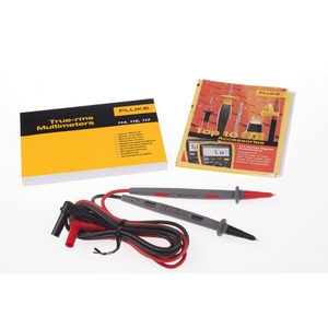 มัลติมิเตอร์แบบดิจิตอลพกพา 117, True RMS, 10A AC สูงสุด, 10A สูงสุด, 600V AC - Product Image 3