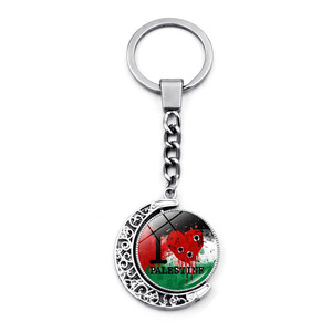Venta al por mayor Palestina productos contra la paz guerra bolsa accesorios clave moda Palestina llavero Palestina llaveros - Product Image 4