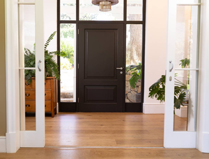 <span class=keywords><strong>Bloc</strong></span> cannelé de style européen de luxe Chêne Acajou Noyer 3D Relief Gravure Design Sécurité Entrée <span class=keywords><strong>Porte</strong></span> d'entrée en bois <span class=keywords><strong>massif</strong></span> - Product Image 6