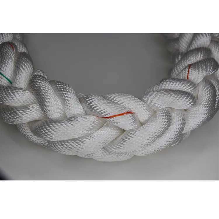 Лидер продаж, 8/12 пряди, высокопрочная прочная плетеная полипропиленовая веревка для швартовки, полипропиленовая плавающая веревка