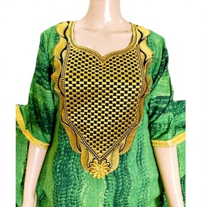 Elegant Women's Oversized Printed <b>Kaftan</b> Dress – Summer Loose Fit Long Pullover with Doll Sleeves and <b>Plus</b> <b>Size</b> Friendly Design - Product Image 1
