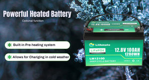 Us europe חם מוכר מחזור <span class=keywords><strong>12v</strong></span> lifepo4 ימי שמש rv <span class=keywords><strong>12v</strong></span> 100ah lifepo4 סוללת ליתיום - Product Image 4