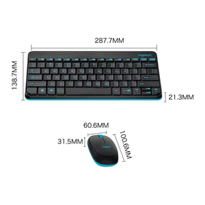 <span class=keywords><strong>Logitech</strong></span> Mk245 نانو لاسلكية لوحة مفاتيح كومبو ماوس للألعاب كمبيوتر محمول كلافير للألعاب مجموعة لوحات مفاتيح وماوس أصلية - Product Image 2