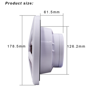Haut-parleur de milieu de gamme étanche de 6,5 pouces pour usage marin et automobile – Fournitures marines - Product Image 2