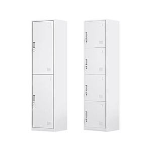 ตู้เก็บของเหล็ก ประตูเดียว มีกุญแจล็อค สำหรับเก็บเสื้อผ้า สำนักงาน หอพัก ดีไซน์มินิมอล แบบตั้งพื้น - Product Image 5