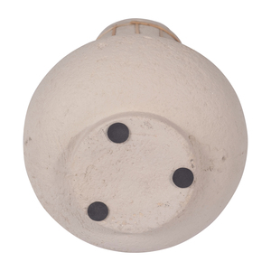Vaso in ceramica testurizzata con design a corda, classico vaso per fiori per l'arredamento di soggiorno e camera da letto, stile boho. - Product Image 6