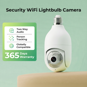 Cámara de Seguridad con Bombilla de Luz ODM OEM, WiFi 2K, 360° °   Cámara PTZ con Giro e Inclinación, Detección Humana por IA, Visión Nocturna Dual, Audio Bidireccional - Product Image 1