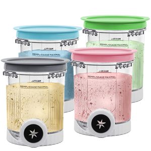 Gobelet/conteneur de stockage pour crème glacée Issili, accessoire compatible avec les machines à crème glacée NC701, NC501, NC301 - Product Image 1