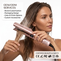 LINKBEAUTY Sèche-cheveux lisseur électrique 2 en 1 Diffuseur Chauffage infrarouge Moteur BLDC haute vitesse 1200W Outil de coiffure de salon