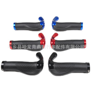 Puños para manillar de bicicleta de montaña, 22,2 mm, aleación de aluminio, antideslizantes, multicolor, importados - Product Image 3