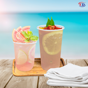 Gran oferta de vaso de plástico en forma de U 9oz 12oz 16oz 24oz 34oz, vaso de bebida duradero para restaurante y catering - Product Image 2