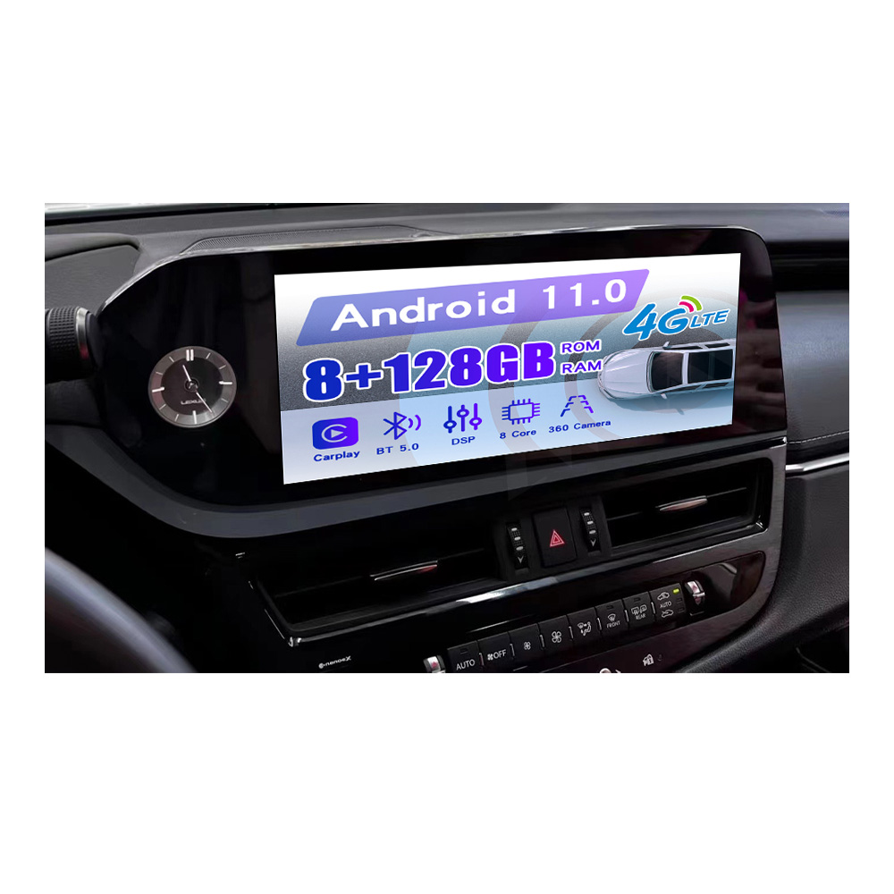 BNR OTA ZWNAV для Lexus ES 2022 Android 10 Авто Стерео GPS-навигация головное устройство мультимедийный плеер Радио электронный магнитофон
