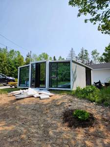 Villa prefabricada expandible, casa contenedor de lujo de 40 pies con 2 dormitorios y espacio abierto, unidad expandible, paredes aisladas - Product Image 4