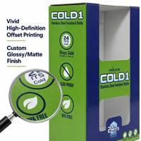 Boîtes rigides sur mesure avec impression et pelliculage mat pour produits électroniques (carton ondulé)