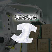 ODM Anpassbare Bedruckte Einweg-Erwachsenenwindeln 3D-Auslaufschutz Weiche Atmungsaktive Inkontinenzpflege PE-Verpackung Hohe Mindestbestellmenge