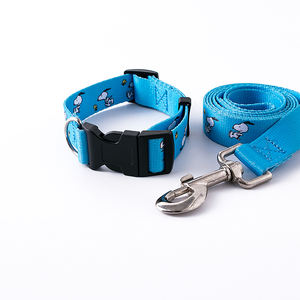 Günstige Designer Hand frei Benutzer definierte Logo Sicherheit Polyester Leine Gedrucktes Logo Bulk Polyester Hunde leinen Halsband - Product Image 4