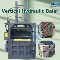 Presse à balles hydraulique verticale pour canettes, machine à presser les déchets métalliques et les canettes en aluminium