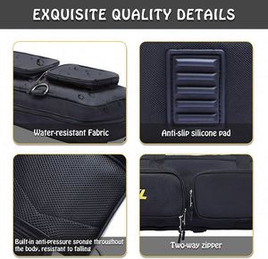 Estuche para tacos de billar Oxford con correa ajustable, fabricado por BSCI, funda suave para tacos de billar - Product Image 5