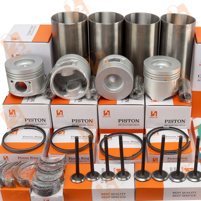 2Z Engine Parts 2Z Cylinder Liner Kit for Toyota 2Z Engine Liner Piston Kit Ring Liner Engine Reconstruction Kit