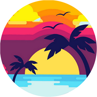 Kit de Peinture par Numéros DIY avec Motif Paysage Coucher de Soleil Imprimé, Style Moderne, pour Décoration Intérieure – Idéal comme Cadeau