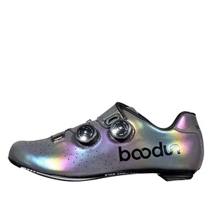 Chaussures de cyclisme Bodun, couleur éclatante, semelle en fibre de carbone, chaussures de vélo de route - Product Image 3