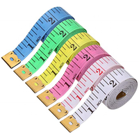 Mètre Ruban Souple et Rétractable de 1,5 Mètre (60 Pouces) pour Vêtements, Corps, Couture, Artisanat, Tissu et Régime