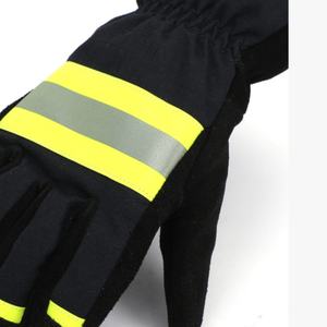 Reflective Safety <b>Gloves</b> 3C Fire Protection Heat Resistant Non Slip Aramid Material Moisture-Wicking Durable AmpsafeX Brand - Product Image 2