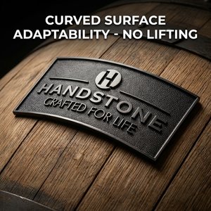 Aluminium <strong>Die</strong> Cast Nameplate Badge 3D <strong>Metal</strong> Emblem Embossed logo Sign Name Plates - Product Image 4