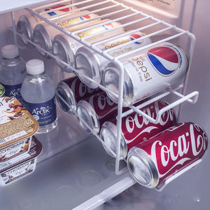 330ml şişe bira içecek beyaz depolama raf demir Dip PE <span class=keywords><strong>Can</strong></span> depolama raf buzdolabı kok raf - Product Image 5