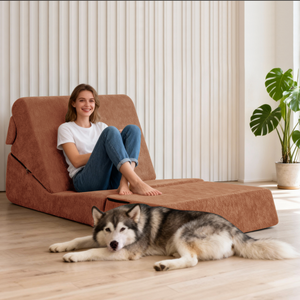 Canapé-<span class=keywords><strong>lit</strong></span> léger et compressible, design sans armature, pour salon et petites pièces, canapé-<span class=keywords><strong>lit</strong></span> rembourré - Product Image 2