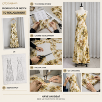 Robe longue à imprimé floral pour femmes, bretelles spaghetti, col en V, longueur au sol, soirée, personnalisable OEM ODM