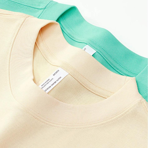 T-<span class=keywords><strong>shirt</strong></span> personnalisé de haute qualité en gros avec logo, 230 g/m², coton, pour femmes et hommes, épaules tombantes, t-<span class=keywords><strong>shirt</strong></span> lourd, t-<span class=keywords><strong>shirt</strong></span> surdimensionné - Product Image 3