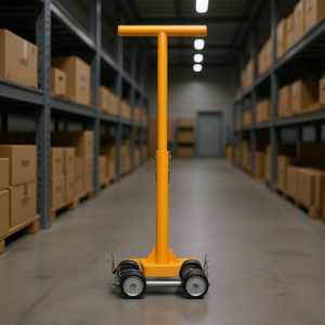 Carretilla Rodante para Maquinaria, Capacidad 6T, Ruedas de 6 Pulgadas, Aleación de Aluminio con Recubrimiento en Polvo, Equipo Móvil de Almacenamiento de Carga - Product Image 2