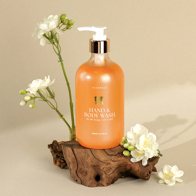 Cloud Series Frosted Bottle Luxury Elegant Plastic Bottle Body Wash OEM Nourishing Shower Gels