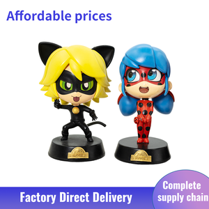 Grosir kustom Model Sonic landak Resin kartun Anime film Anak Patung mainan untuk hadiah