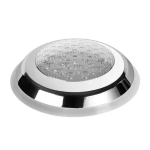 Acessórios de piscina acima do chão, várias cores led parede luz rgb subaquática ip68 à prova d' água luzes de led