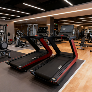 <span class=keywords><strong>Caminadora</strong></span> Eléctrica Comercial DETI <span class=keywords><strong>con</strong></span> Pantalla LCD, Velocidad y Inclinación Ajustables, Multifuncional, Apta para Gimnasio y Uso Comercial - Product Image 4