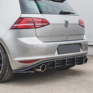 Para Volkswagen Golf 7 GTI V2 Style, Kit de Carrocería con Difusor y Protector de Parachoques Trasero, Cubierta de Parachoques, Pieza de Tuning - Product Image 3