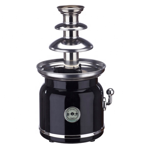Фонтан из нержавеющей стали для шоколада со съемной башней, кухонный аксессуар