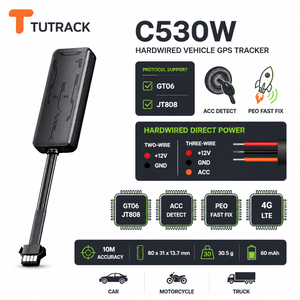 Traceur GPS pour voiture, moto, camion, véhicule, protocole GT06 JT808, alimentation directe câblée, détection ACC, état du moteur, <span class=keywords><strong>PEO</strong></span>, réparation rapide - Product Image 1