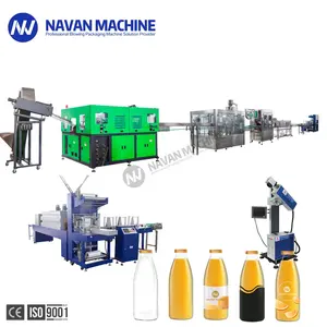 Automatic Small Scale Glass/PET/Plastic Bottled Juice Filling Automatic Orange/Grape Juice Beverage Production Line