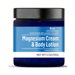 Crema de magnesio para calmar Loción de magnesio con lavanda para calmar el cuerpo - Product Image 1